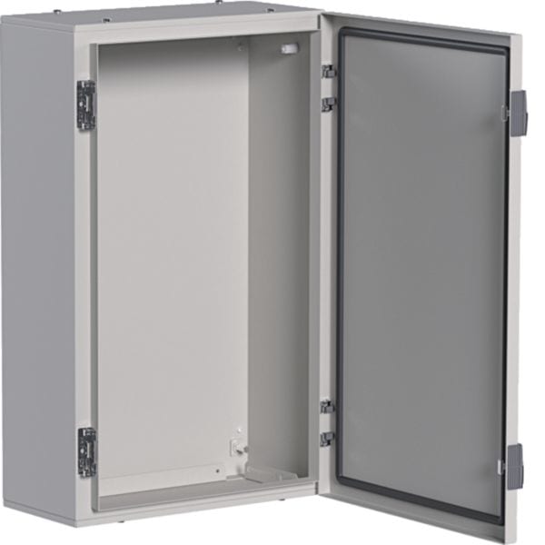 HAGER BOCCHIOTTI - Quadro in lamiera a parete con porta cieca H650 L400 P200 orion plus