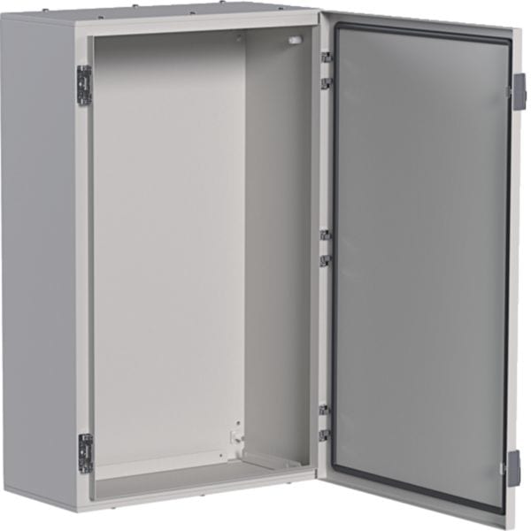 HAGER BOCCHIOTTI - Quadro in lamiera a parete con porta cieca H800 L500 P250 orion plus