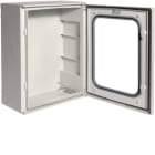 HAGER BOCCHIOTTI - Quadro in poliestere a parete con porta trasparente H500 L400 P200 orion plus