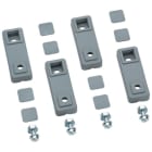 HAGER BOCCHIOTTI - Kit di 4 staffe in materiale isolante per fissaggio a parete orion plus