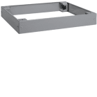 HAGER BOCCHIOTTI - Zoccolo base completo H100 L450 P600 RAL7042 quadro evo