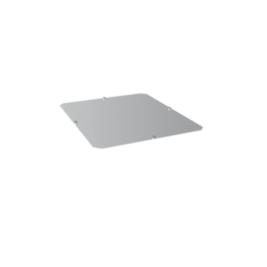 HAGER BOCCHIOTTI - Piastra ingresso cavi inferiore di chiusura piena L700 P600 quadro evo