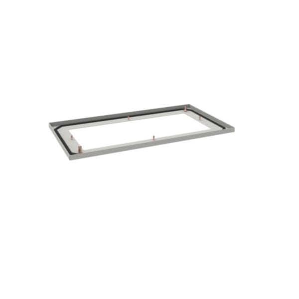 HAGER BOCCHIOTTI - Piastra passacavi inferiore aperta L900 P400 quadro evo