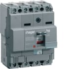 HAGER BOCCHIOTTI - Interruttore automatico scatolato h3 x160 TM 4P 25kA 160A