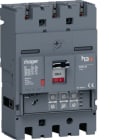 HAGER BOCCHIOTTI - Interruttore automatico scatolato h3+ P250 LSI 3P 50kA 250A