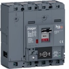 HAGER BOCCHIOTTI - Interruttore scatolato h3+ P160 LSIG Energy 4P 40kA 160A neutro regolabile