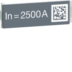 HAGER BOCCHIOTTI - Scheda di taratura da 2500A per hw+ HW2/4