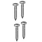 HAGER BOCCHIOTTI - Kit 4 viti di fissaggio per coperchio frontale per interruttore hw+ HW1