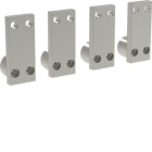 HAGER BOCCHIOTTI - Kit 4 terminali frontali superiori/inferiori per hw+ HW1 4P fisso