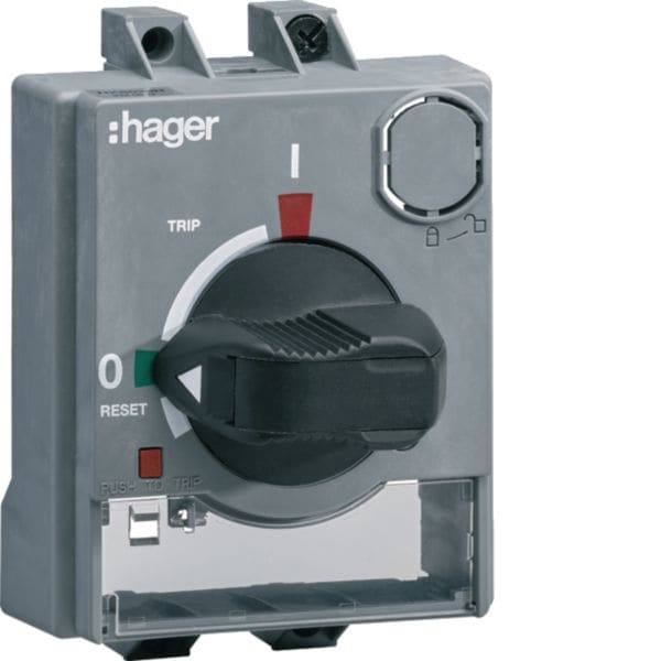 HAGER BOCCHIOTTI - Manovra rotativa diretta per interruttore scatolato h3+ P160