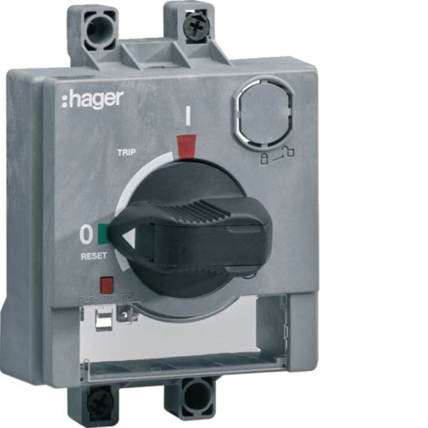 HAGER BOCCHIOTTI - Manovra rotativa diretta per interruttore scatolato h3+ P250