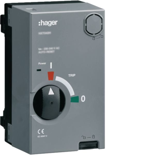 HAGER BOCCHIOTTI - Comando motore 200-220V AC/DC con autoreset per interruttore h3+ P250