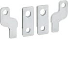 HAGER BOCCHIOTTI - Kit 4 attacchi anteriori divaricati per interruttore h3 x160 4P