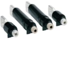 HAGER BOCCHIOTTI - Kit 4 attacchi posteriori per interruttore scatolato h3 x630, h3+ P630 4P 630A