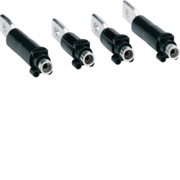 HAGER BOCCHIOTTI - Kit 4 attacchi posteriori per interruttore scatolato h3+ P160 4P 16–50A