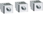 HAGER BOCCHIOTTI - Kit 3 morsetti per cavi Cu/Al 1x10–150 mm² per h3 x250, h3+ P250 3P