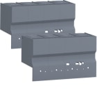 HAGER BOCCHIOTTI - Kit 2 calotte attacchi anteriori dritti per interruttore h3+ P250 4P