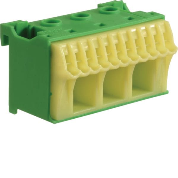 HAGER BOCCHIOTTI - Morsettiera distribuzione Quickconnect 63A per terra 14 connessioni vegaD