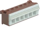 HAGER BOCCHIOTTI - Morsettiera distribuzione Quickconnect 63A per fase 26 connessioni vegaD
