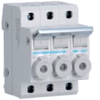 HAGER BOCCHIOTTI - interruttore portafusibile combinato 10.3X38 3P 3 moduli DIN