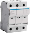HAGER BOCCHIOTTI - Portafusibile 10.3X38 3P 3 moduli DIN