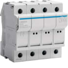 HAGER BOCCHIOTTI - Portafusibile 10.3X38 3P+N 4 moduli DIN