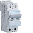 HAGER BOCCHIOTTI - Interruttore automatico magnetotermico 6000A 10kA 2P curva C 32A 2M
