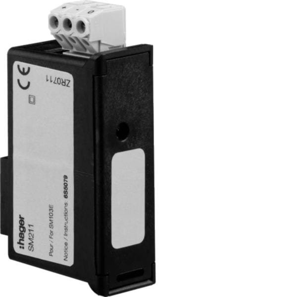 HAGER BOCCHIOTTI - Modulo RS485 Jbus Modbus per SM103E
