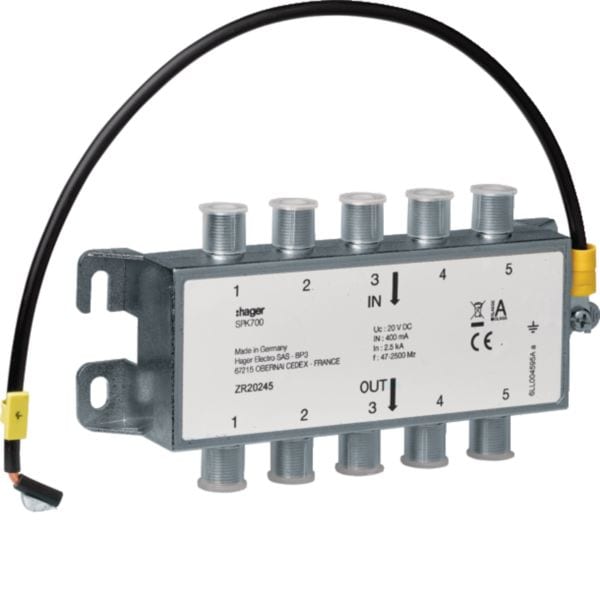 HAGER BOCCHIOTTI - SPD IT per impianti satellite-antenna