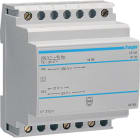 HAGER BOCCHIOTTI - Trasformatore di sicurezza 230 V - 12 - 24 V AC 25 VA 4 moduli DIN