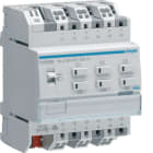 HAGER BOCCHIOTTI - Modulo KNX 6 uscite 10A 230V AC configurazione in easy e ETS 4M