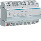 HAGER BOCCHIOTTI - Modulo KNX dimmer 4 uscite 300W combinabili 230V AC easy e ETS 8M