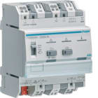 HAGER BOCCHIOTTI - Modulo KNX dimmer 2 uscite 300W combinabili 230V AC easy e ETS 4M