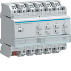 HAGER BOCCHIOTTI - Modulo KNX Secure 8 uscite 6A/230V per motori tapparelle e veneziane 6M
