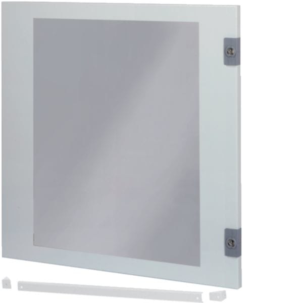 HAGER BOCCHIOTTI - Porta modulare trasparente IP54 H400 L600 RAL7035 venezia