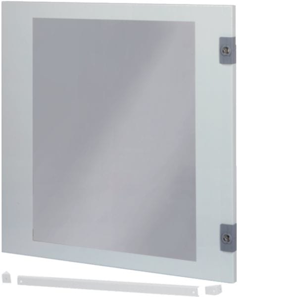 HAGER BOCCHIOTTI - Porta modulare trasparente IP54 H800 L600 RAL7035 venezia