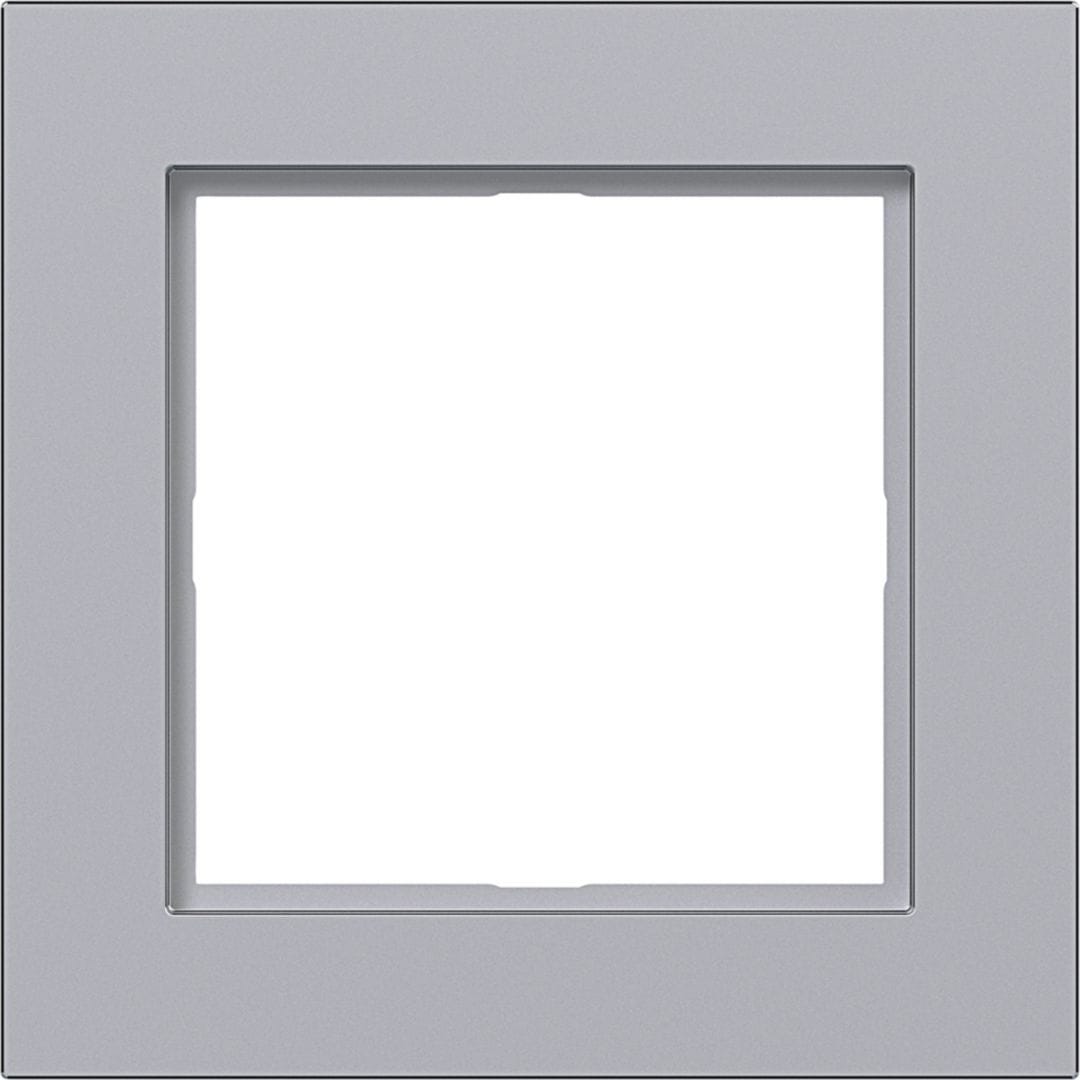 HAGER BOCCHIOTTI - CORNICE LED 1-POSTO, A.1, TITANIO MET