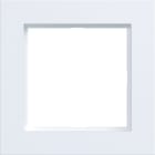 HAGER BOCCHIOTTI - CORNICE LED 1-POSTO, A.1, BIANCO LUCIDO