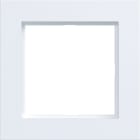HAGER BOCCHIOTTI - CORNICE LED 1-POSTO, A.1, BIANCO OPACO