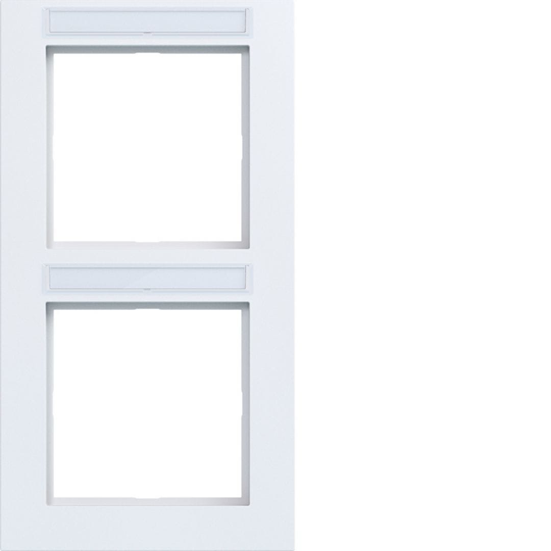 HAGER BOCCHIOTTI - CORNICE 2-P VERT, ETICH A.1, BIANCO OP