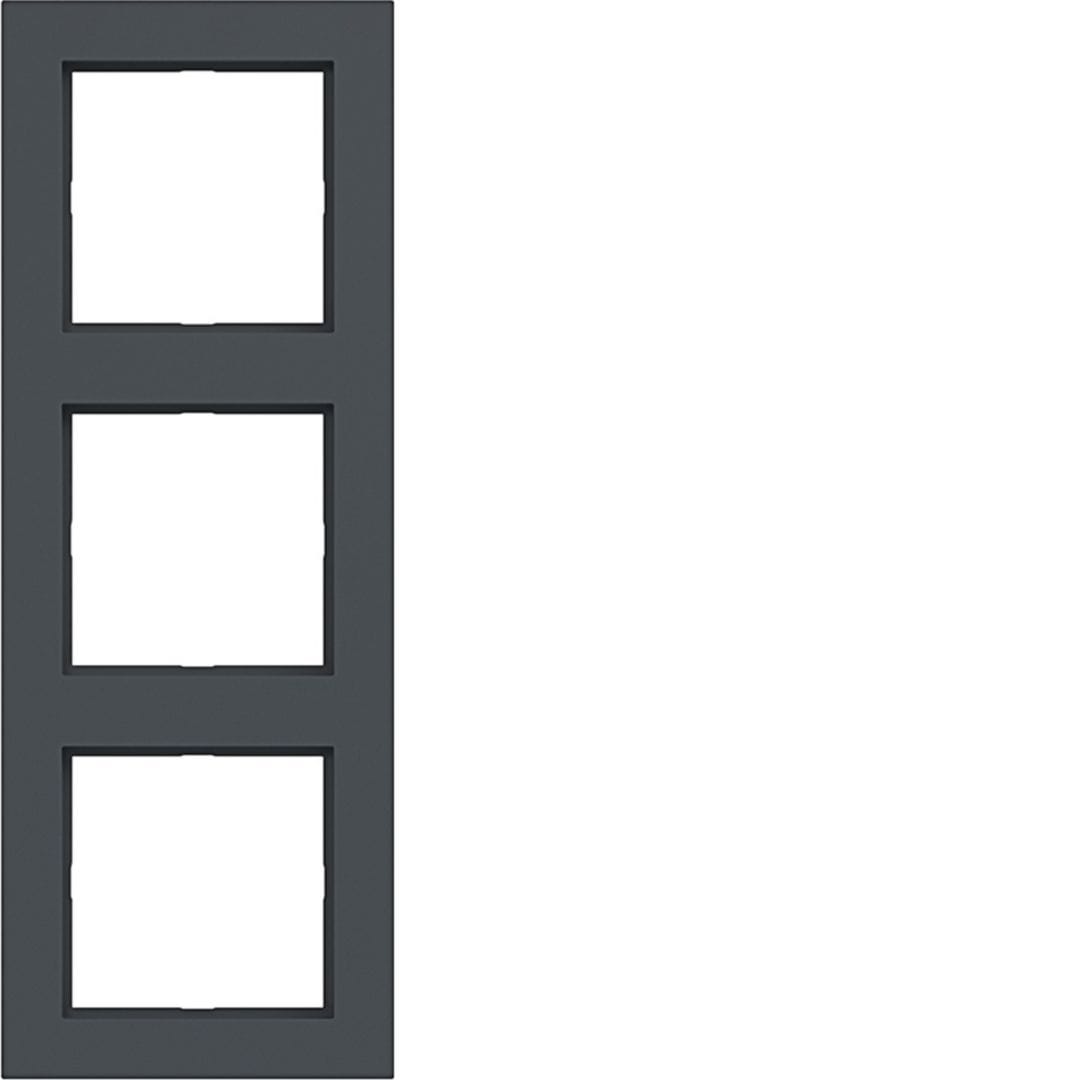 HAGER BOCCHIOTTI - CORNICE 3-POSTI, A.1, ANTR. OPACO