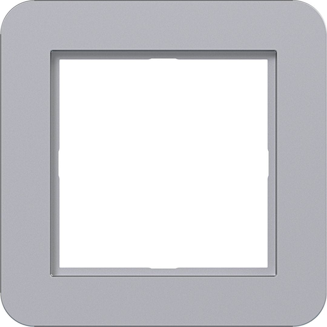 HAGER BOCCHIOTTI - CORNICE LED 1-POSTO, C.1, TITANIO MET
