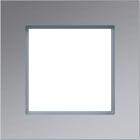 HAGER BOCCHIOTTI - CORNICE 1-POSTO, A.8, ALU OPACO,