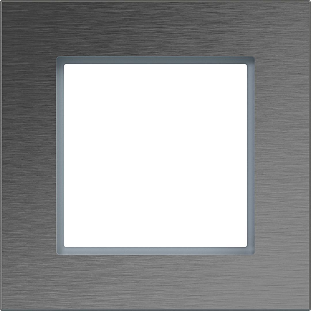 HAGER BOCCHIOTTI - CORNICE 1-P, A.8 INOX OP, MET SPAZ.