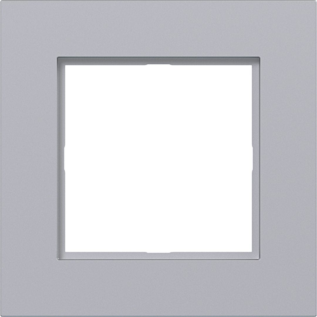 HAGER BOCCHIOTTI - CORNICE 1-POSTO, A.8, TITANIO MET