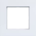 HAGER BOCCHIOTTI - CORNICE 1-POSTO, A.8, BIANCO LUCIDO