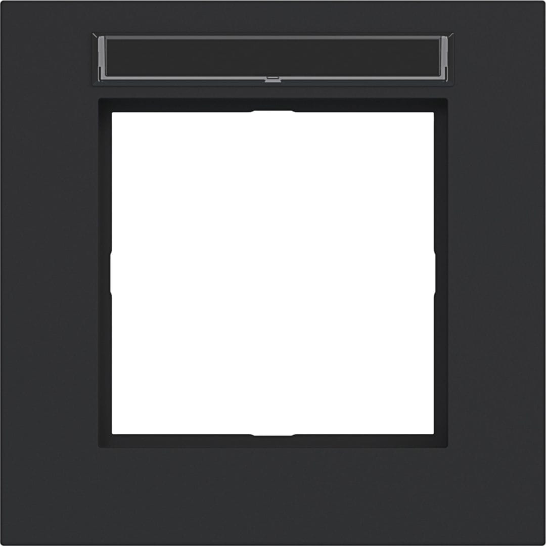 HAGER BOCCHIOTTI - CORNICE 1-P, ETICH, A.8, NERO OP