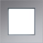 HAGER BOCCHIOTTI - CORNICE LED  1-POSTO, A.8, ALU OPACO,