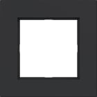 HAGER BOCCHIOTTI - CORNICE LED  1-POSTO, A.8, NERO OPACO