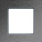 HAGER BOCCHIOTTI - CORNICE LED 1-P A.8 INOX OP MET SPAZ.